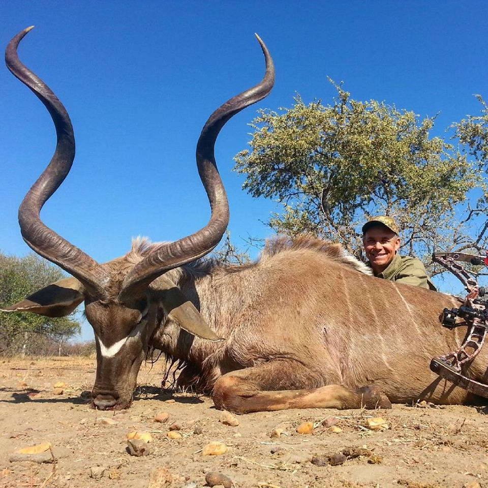 Tom Lee with his big Kudu