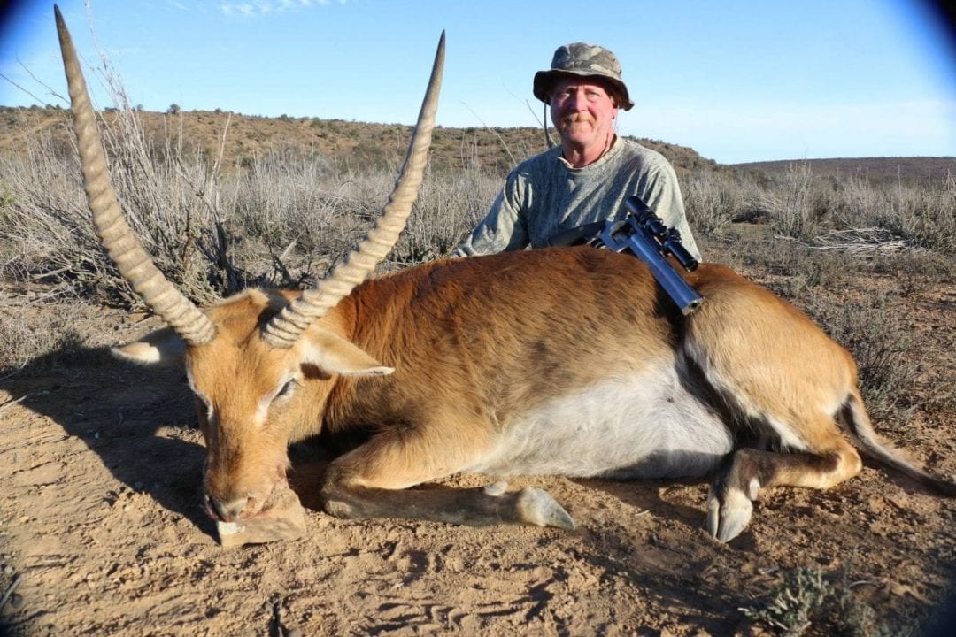Ron with his Red Lechwe