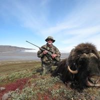 Charlie took this great muskox in Greenland with Journey Hunts